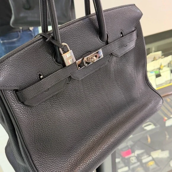 Hermes Birkin 35. 2005 I stamp in incredible condition in Togo w/palladium hw - Picture 9 of 16